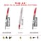 Milwaukee Tool 12" 5 TPI The Ax Sawzall  Blade (5 Pk) 48-00-5027 - alternate 3