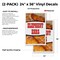 Signmission Elephant Ears, Vinyl Decals Only 24 Inch x 36 Inch, Vinyl Decal, 2PK DSB-2436-2PACK-Elephant Ears - alternate 2