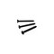 Hillman House Address Number 4, Nail-On, Reflective Plastic, 6 In. 844814 - alternate 2