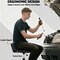 Wrightmaster 36.4 in. Adjustable Shop Stool with 2-Tier Storage Rack, 360 Deg Full Rotation, Two Casters w/Brake ZOR-P412514 - alternate 5