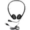Hamiltonbuhl WorkSmart Personal Headset, USB with Steel-Reinforced Gooseneck Microphone, Leatherette Ear Cushions WS2BK - alternate 1
