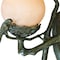 Homeroots Vintage Black and Gold Bird Detail Lantern Wall Light 399206 - alternate 2
