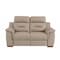 Homeroots 67in Beige And Brown Faux Leather Manual Reclining Loveseat 343908 - alternate 4