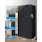 Commercial Cool 20 cu.ft Top Mount Refrigerator / Freezer - Black CCR2000GB - alternate 5