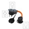 Ac Works Piggy-Back Adapter Cord, NEMA 14-30P/14-30R to TT-30R, 1 ft, 30A, 125V, STW 10/3, RV Use PB1430TT - alternate 4