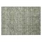 Homeroots 2' X 3' Cream and Tan Floral Washable Non Skid Indoor Outdoor Area Rug 564320 - alternate 3