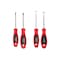 Tekton Phillips and Slotted Screwdriver Set - 4 Inch Shanks, 4-Piece (#1-#2, 3/16-1/4 in.) DWZ90002 - alternate 1