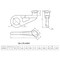 Mytee Products (2 Pack) RIGHT 45 DEGREE G80 SEA CONTAINER LIFTING HOOK, Shipping, Cargo, Sto..., 2PK G8-179-45RHx2 - alternate 1