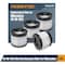 Powertec 49-90-1951 Wet Dry Vacuum Filter for Milwaukee M18 0882-20 Compact Vacuum, 4PK 75135-P2 - alternate 1