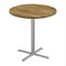 Correll Round Cafe Table, 36 in W, 36 in L, 42 in H, Particleboard Top, Colonial Hickory SXB36R-53-98-53 - alternate 1