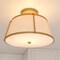 Vaxcel Marion 2-Light Gold Mid-Century Modern Drum Semi Flush Mount Ceiling Fixture C0328 - alternate 2