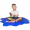 Floortex Blue Multi-Purpose Mat for Carpets - 40" x 40" FC114040PBV - alternate 1