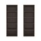Manhattan Comfort Rivington 28in Open Bookcase in Dark Walnut - Set of 2 2-BC003-BR - alternate 6