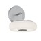 Afx June 8in. LED Sconce - 10W - Satin Nickel JUNS0808LAJUDSN - alternate 1