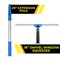 Gritt Commercial Window Washing Kit with 18 Swivel Window Squeegee and 20 Pole GRI131-18 - alternate 5