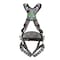 Msa Safety V-FIT Construction Harness, M, Tongue Buckle Leg Straps, Back & Hip D-Rings, Shoulder Padding 10195149 - alternate 1