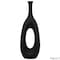 Uniquewise 36-Inch Frosted Black Fiberglass Tall Floor Vase - Decorative Vase for Modern Home Decor QI004676.M - alternate 6