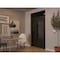 Vdomdoors Aluminum Door Iron 0101 Black Entry Steel Metal Classic Painted 52 x 94 (36+16 x 80+14)-Left Inswin IRON0101EXD-BLK-W36+16xH80+14-LH-I - alternate 2
