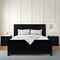 Homeroots Black Solid Wood King Bed Frame 523645 - alternate 3