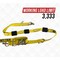 Mytee Products Over the Tire Wheel Strap w/ E-Track Fittings 2in x 10ft, WLL 3333 Lbs RS-ETK-210 - alternate 6