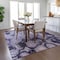 Homeroots 3' X 5' Purple And Lavender Abstract Washable Indoor Outdoor Area Rug 577163 - alternate 2