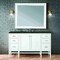 James Martin Vanities Addison 60" Single Vanity, Glossy White, w/ 3 CM Phantome Eclos Top E444-V60S-GW-3PHT - alternate 3