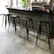 Flash Furniture 4PK 30"H Backless Distressed Copper Metal Barstool 4-ET-BT3503-30-COP-GG - alternate 6