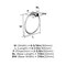 Amerock Monument Chrome Contemporary 6-1/2 in 165 mm Length Towel Ring BH3608226 - alternate 3