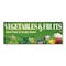 Signmission Vegetables And Fruits, 12 Inch, Decal D-12-30430 - alternate 1