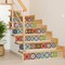 Homeroots 12" X 12" Pink, Red and Yellow Auguri Geo Peel and Stick Removable Tiles 555950 - alternate 6
