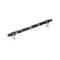 Amerock Carrione 8 inch 203mm Center-to-Center Marble Black/Polished Nickel Cabinet Pull BP36663MBKPN - alternate 1