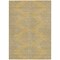 Homeroots 5' X 8' Gold And Ivory Geometric Washable Indoor Outdoor Area Rug 598741 - alternate 4