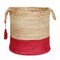 Homeroots 19" Tan Jute Basket 704891 - alternate 1