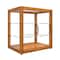 Koolmore 20 In. Artisan Wooden Bakery Square Display case, 2.5 cu ft, light wood color 3 Tiers KM-BDW-20L - alternate 4