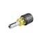 Klein Tools 2-in-1 Nut Driver, Hex Head Slide Drive, 1-1/2-Inch 65131 - alternate 1