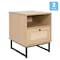 Flash Furniture Square 17 in W, 19 in L, Natural 2-EV-ST4043-ZZ-NAT-GG - alternate 4
