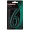 Prosource House Number, Character: 6, 4 in H Character, 2.28 in W Character N-016-PS - alternate 2
