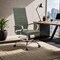 Leisuremod Benmar Ergonomic High Back Ribbed Leather Executive Office Chair BOT19GL - alternate 5
