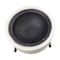 Pure Garden Outdoor Fire Pit 21 in Round Faux Concrete Firepit Wood Burning Fire Pit w/ Accessories 50-LG1477 - alternate 5