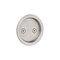 Kwikset Round Passage Pocket Door Lock Satin Nickel Finish 334-15 - alternate 2