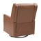 Flash Furniture Cash Swivel Glider Rocker Manual Recliner Chair, 270 Degree Swivel, USB/USB-C Charging Ports CY-RAC-536U-CGNPU-GG - alternate 6