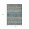 Homeroots 9' X 12' Teal Blue Salmon And Beige Medallion Washable Indoor Outdoor Area Rug 615918 - alternate 6