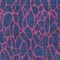 Homeroots 8' X 10' Navy Blue And Dark Pink Geometric Washable Indoor Outdoor Area Rug 599223 - alternate 5