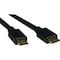 Tripp Lite HDMI Cable, Hi Speed, Mini HDMI, M/M, 6ft P572-006 - alternate 1