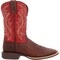 Durango Men's Western Boot, 9.5 M, Leather, 11 in H, Mahogany and Dynamite Red DDB0494 - alternate 4