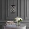 Jonathan Y Gabrielle 8" Metal/Crystal LED Pendant, Oil Rubbed Bronze / Clear JYL9506A - alternate 6