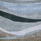 Homeroots 5' X 8' Brown Blue And Gray Abstract Washable Indoor Outdoor Area Rug 603672 - alternate 3