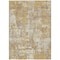 Homeroots 8' X 10' Gold Brown And Beige Abstract Washable Indoor Outdoor Area Rug 597965 - alternate 4