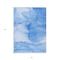 Homeroots 3' X 5' Blue Abstract Washable Non Skid Indoor Outdoor Area Rug 559733 - alternate 3
