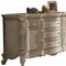 Homeroots 69" Pearl Solid and Manufactured Wood Five Drawer Triple Dresser 490477 - alternate 3